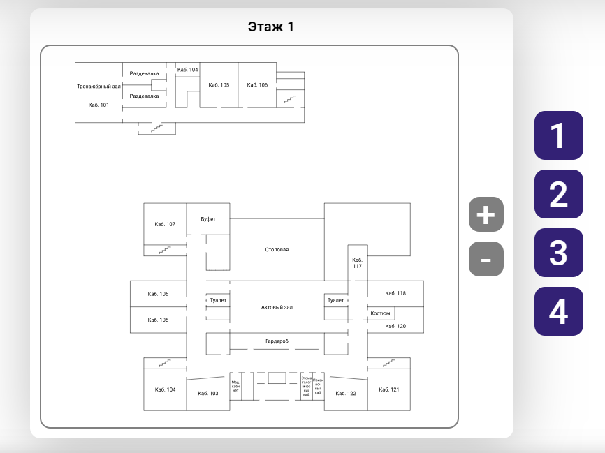 Карта Лицея